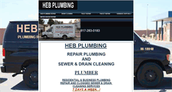 Desktop Screenshot of hebplumbing.com